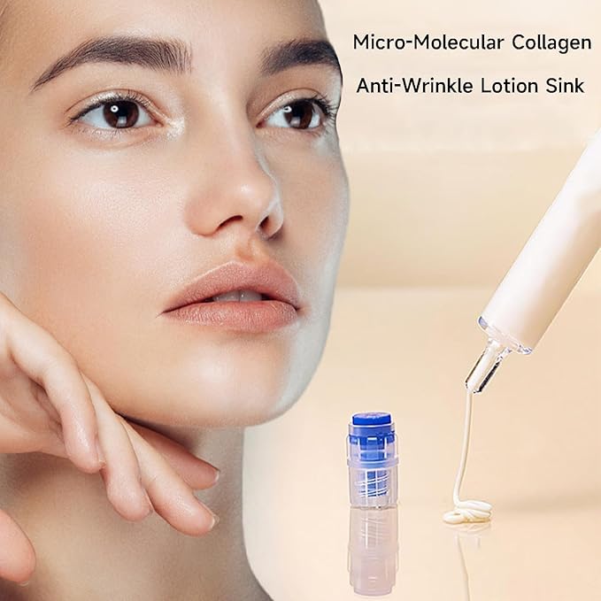 Polypeptide Collagen Elastic Essence Cream - Xianjina Anti-Wrinkle Firming Face Lotion for Women with Micro-Molecular Peptides (2PC)