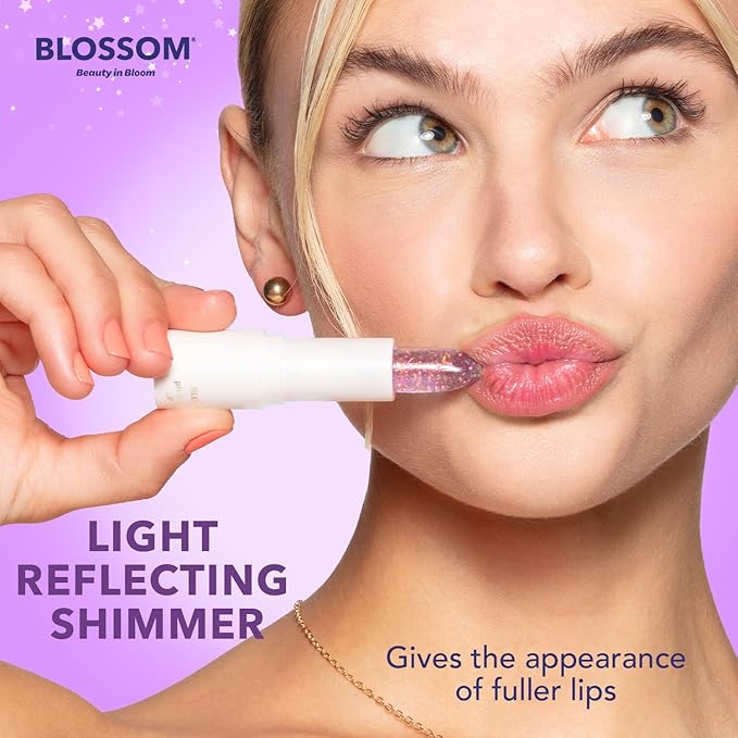 Blossom pH Adjusting Shimmering Lip Balm 0.12oz./3.5g,