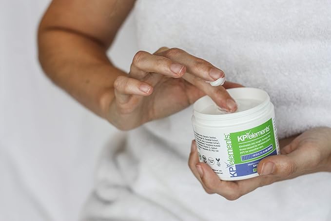 KP Elements Keratosis Pilaris Lotion (4 fl oz) - Natural Keratosis Pilaris Treatment, Moisturizing & Exfoliating AHA Lotion for KP, Vegan, Made in USA