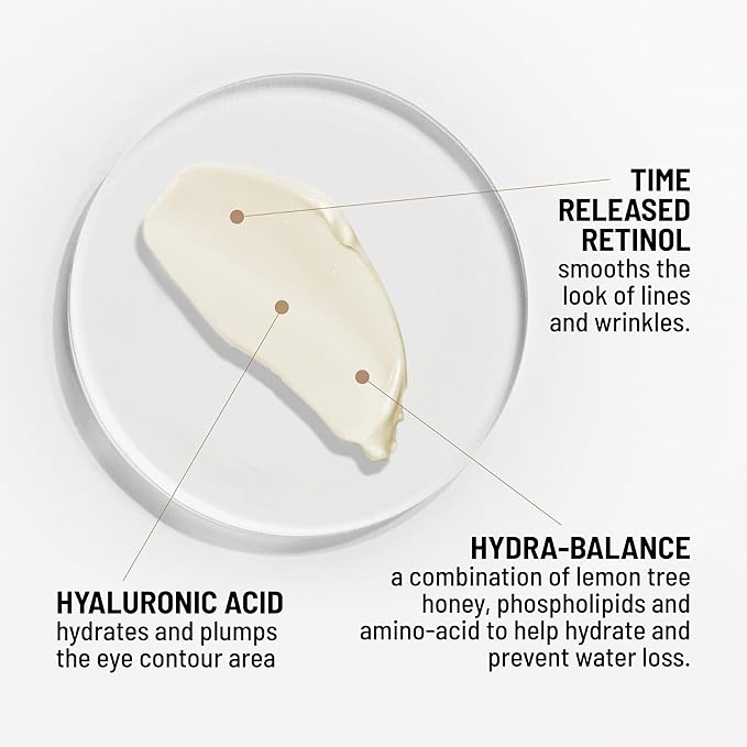 Dr. Brandt 24/7 Retinol Eye Cream - Brightens The Eye Contour, Smooths Fine Lines and Wrinkles - 0.5 oz / 15 g