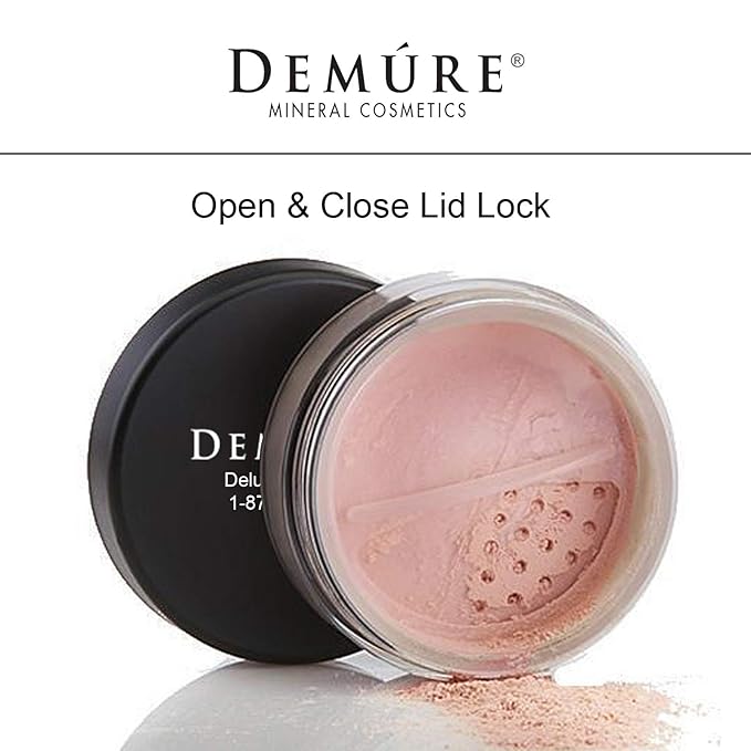 Demure Mineral Blush Makeup (Mauve), Loose Powder Makeup, By Demure