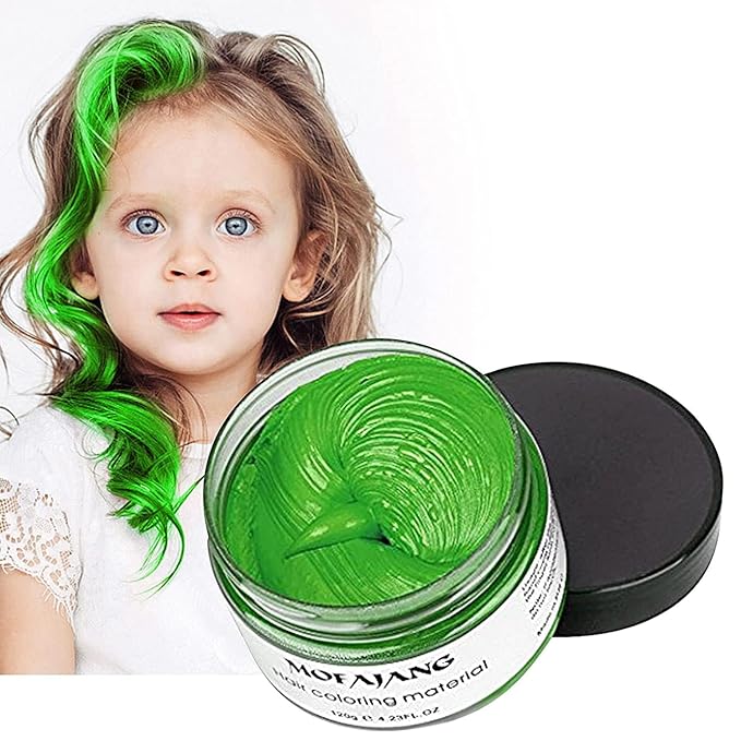 EFLY Hair Wax, Temporary Green