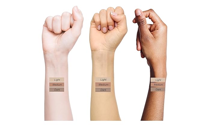 MEICOLY Contour Palette,Shimmer Highly Pigmented Face Powder,Silky Smooth Soft Grey