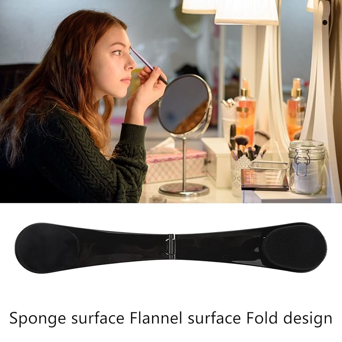 Self Tanning Back Applicator - Reusable Back Care Sponge Folding Tanning Back Applicator with Comfortable Handle