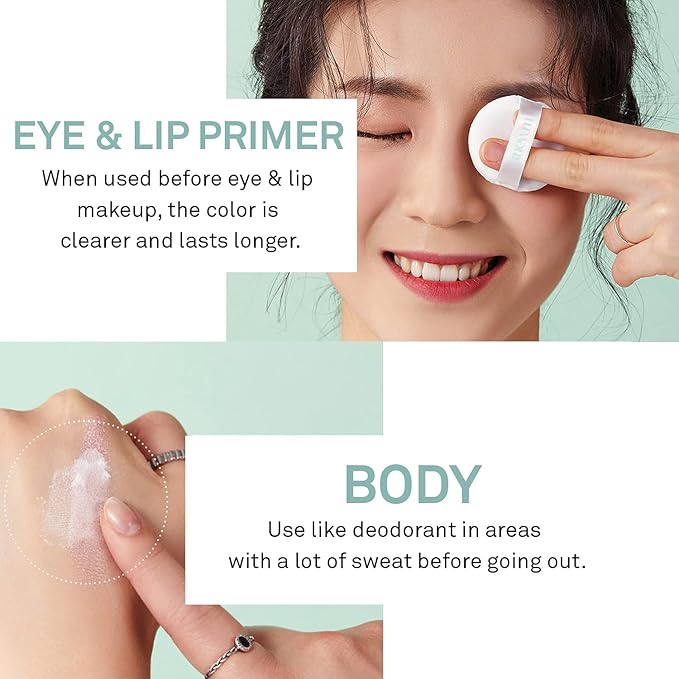 SAAT INSIGHT Anewm Sebum Control Drying Powder 5g - Oil Control Powder for Long-Lasting Clean Skin, Sebum Control Blotting Powder to Provide Transparent Makeup Finish, and Blur Fine Lines & Pores