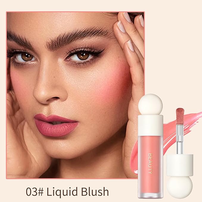 Erinde 3 Colors Liquid Highlighter Blush Contour Set,