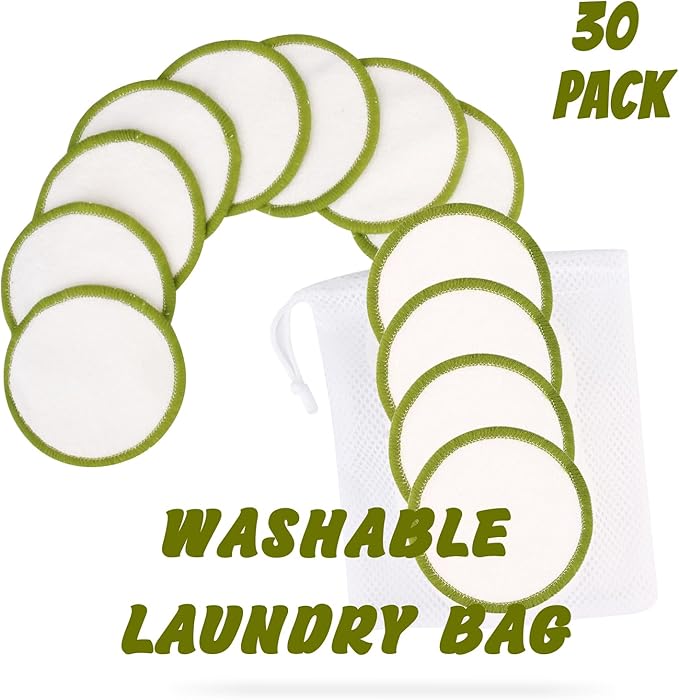 30 pack reusable makeup remover