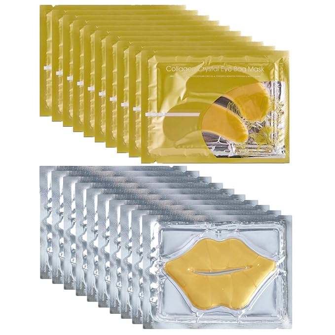 24k gold gel crystal collagen