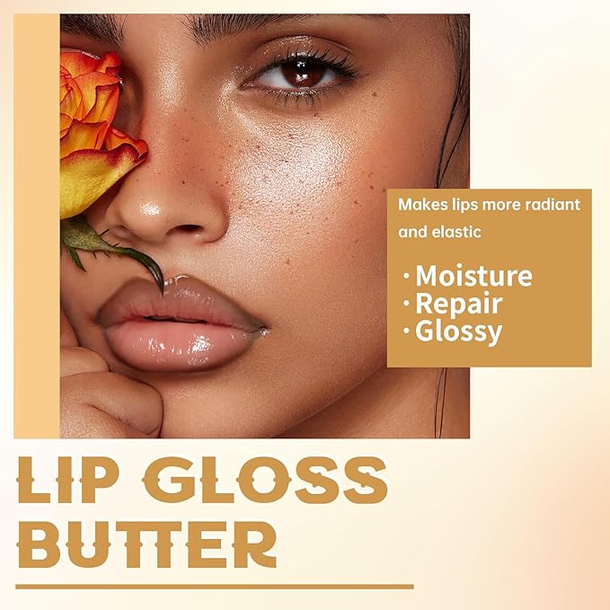 Peel Off Lip Liner Stain Tattoo, Long Lasting Waterproof Lip Stain Peel off, Tattoo Brown Lip Liner and Lip Gloss Combo, Non-Stick Cup Nourishing Lip Gloss Set Lipstick Makeup