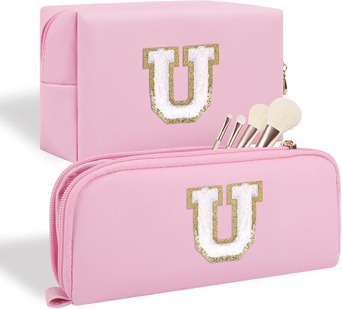 2pcs personalized initial letter makeup