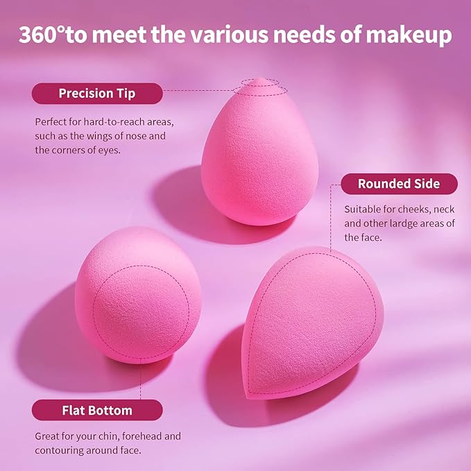 BEAKEY Latex-Free Blender Makeup Sponge