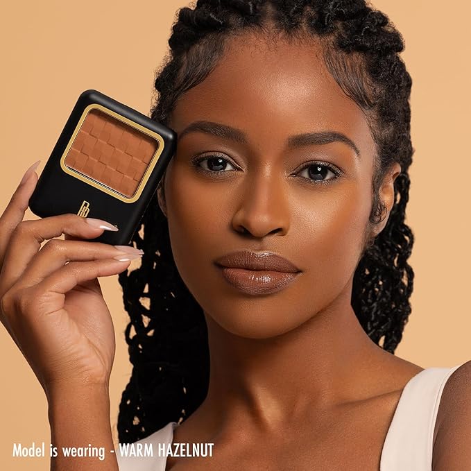 Black Radiance Natural Matte Foundation Powder, Minimizes Shine, Coffee (Deep)