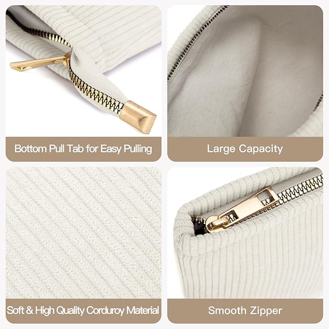 3 pieces makeup bag cosmetic