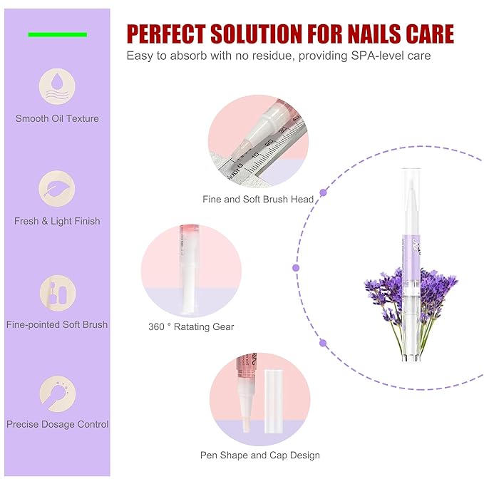 15 PCS Cuticle Oil for