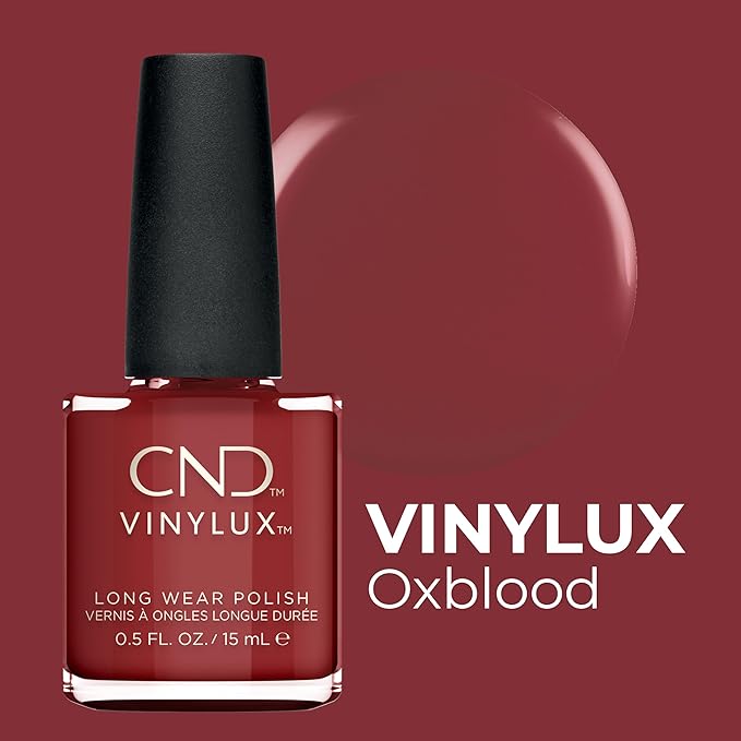 CND Vinylux Longwear Red Nail Polish, Gel-like Shine Longwear