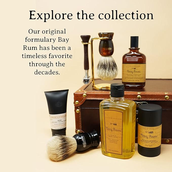 C.O. Bigelow Bay Rum Cologne for Men, Citrus and Spice Fragrance for Men