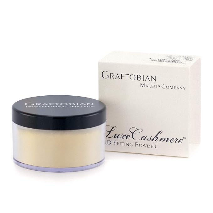 Graftobian HD LuxeCashmere Setting Powder - Banana Creme 7 oz