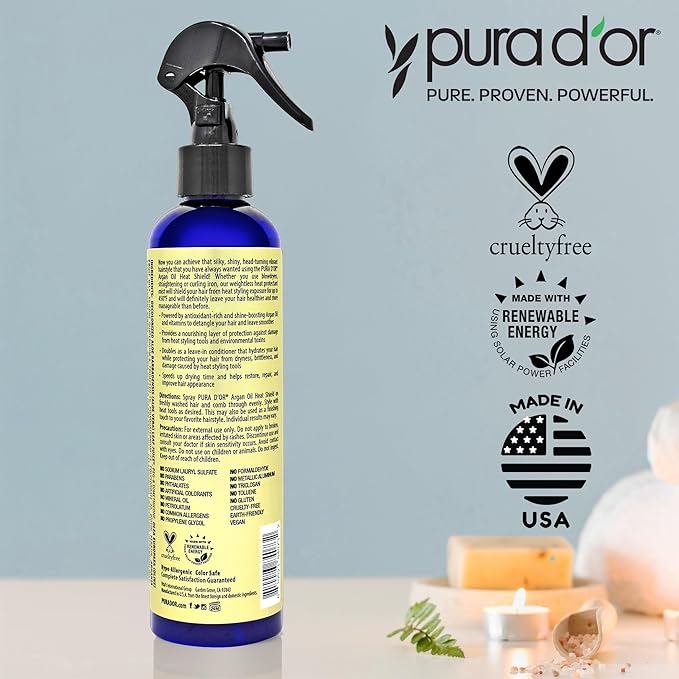 PURA D'OR 8 Oz Argan