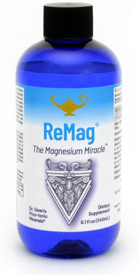 RnA ReSet ReMag Liquid – High Absorption Magnesium Chloride, 8.1 Fl Oz (1-Pack)