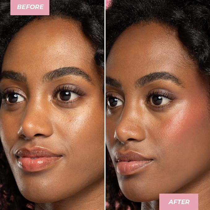 MCoBeauty Baby Face Multi-Use Cream Stick, Peony Rose Pinky Rose Shade, Silky Smooth, Buildable Blush for Eyes, Lips & Cheeks, Vegan, Cruelty Free Cosmetics