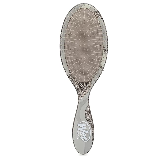 Wet Brush Original Detangler Hair Brush, Neutral (Glitter Vortex) - Ultra-Soft IntelliFlex Bristles - Detangling Brush Glides Through Tangles For All Hair Types (Wet Dry & Damaged) - Women & Men