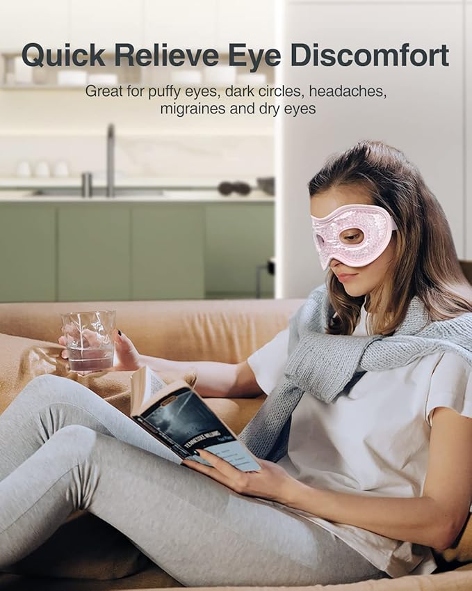 Luxtude gel eye mask cooling