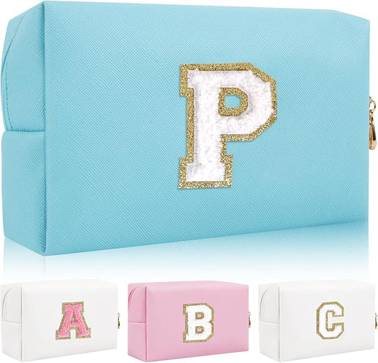 Personalized initial letter patch makeup