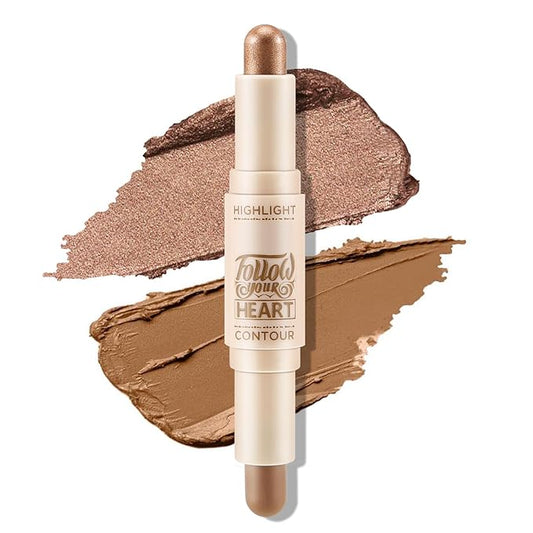 Boobeen 2 in 1 Contour Stick, Cream Bronzer the Body