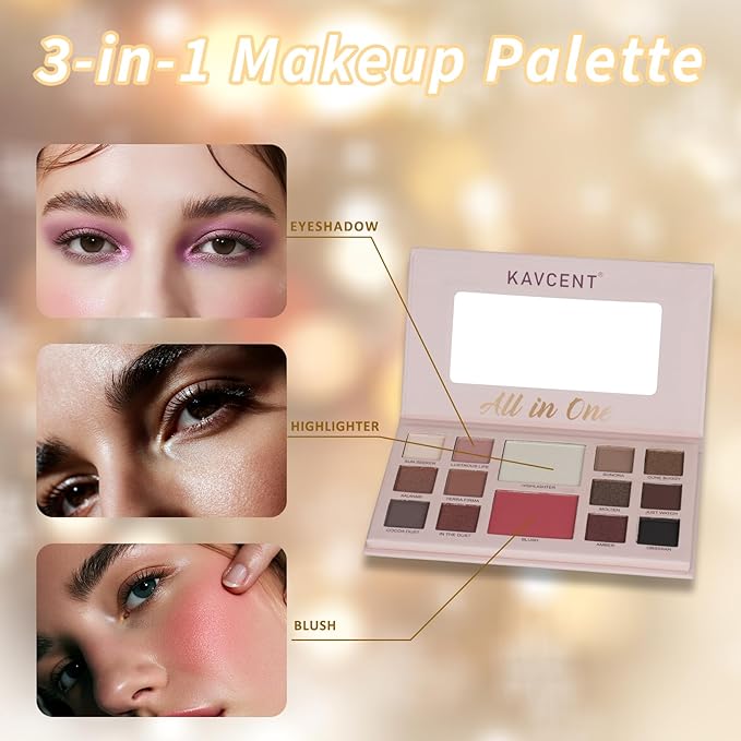 Makeup Kit Makeup Set for Women Teens full Kit Makeup Kits for Teenagers Makeup Gift Sets for Teen Girls Women Christmas Girls Gifts Eyeshadow