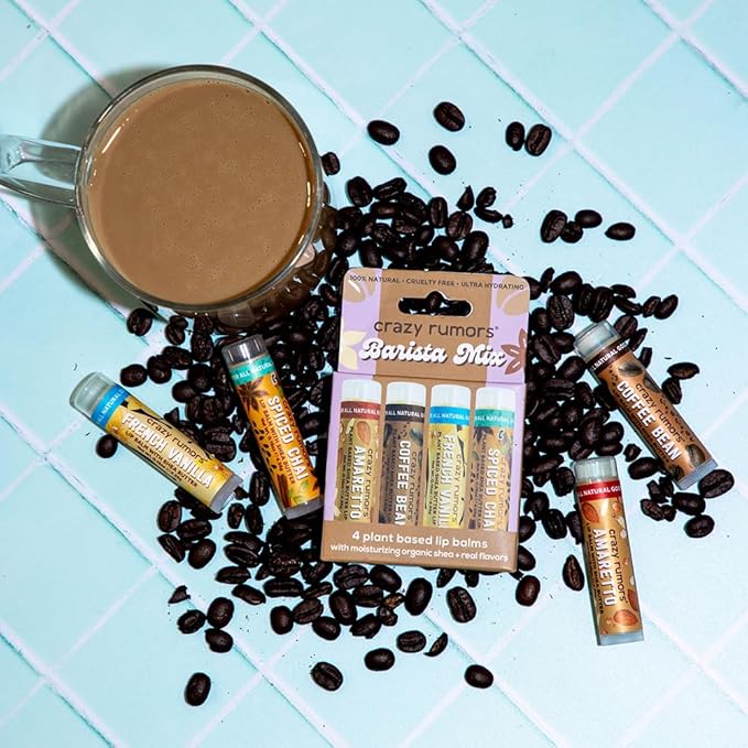 Crazy Rumors Barista Mix Lip Balm Plant-Based,