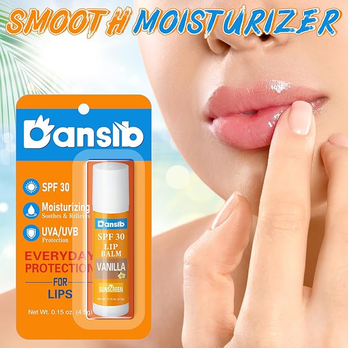 25 Pcs Sunscreen Lip Balms Bulk