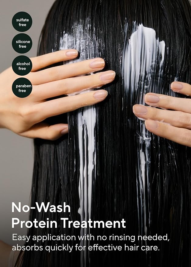 AROMATICA Replenishing Leave-in Conditioner Lavender & Patchouli, Perfect for Blow Out & Heat Protection & Damaged hair - Silicone-Free, No-Wash Hair Treatment (5.0fl oz)