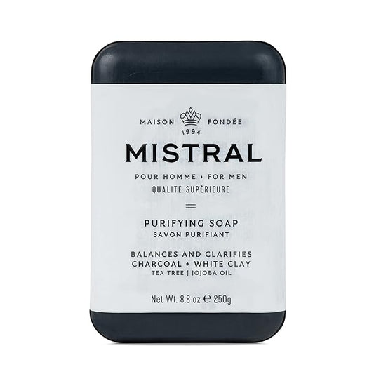 Mistral Purifying Bar Soap, Aromatic Citrus, Large Bar