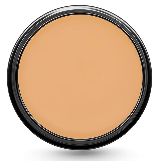 Graftobian HD Glamour Crème Foundation 1/2oz, Weightless Full Coverage Makeup, 65 Inclusive Shades, For All Skin Types, Natural or Full-Glam Looks, For Professionals and Beginners (Terracotta)