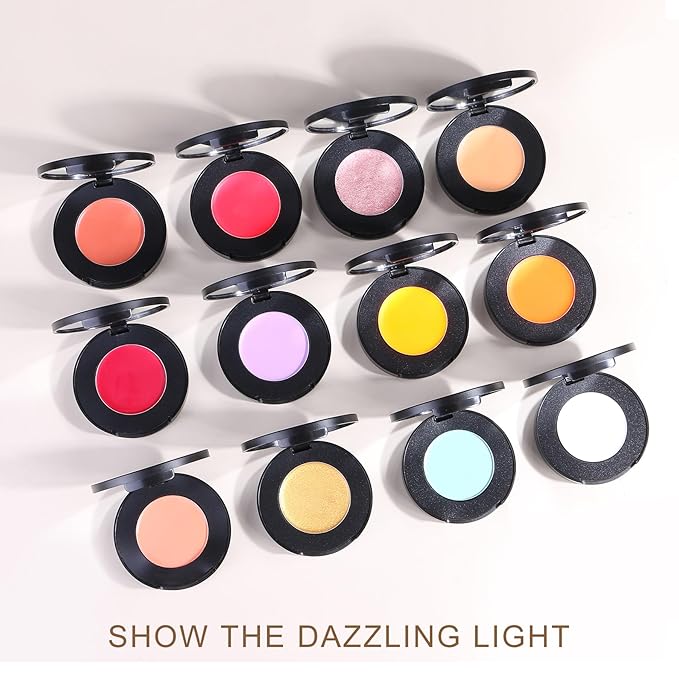 Cream Concealer Corrector Correcting Contour Makeup Set under Eye Concealer Cream Kit for Dark Circles and Blemish 4