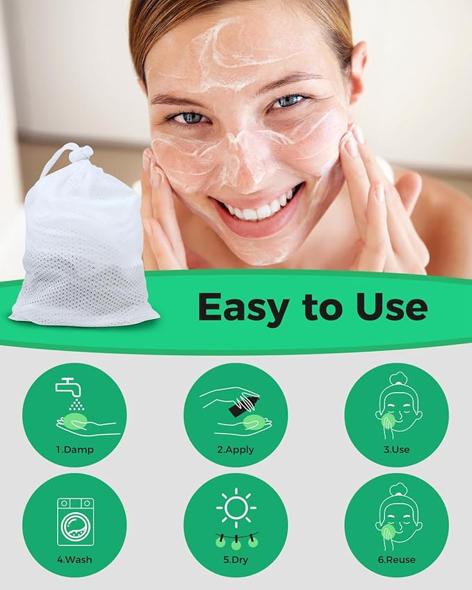 Prociv reusable makeup remover pads