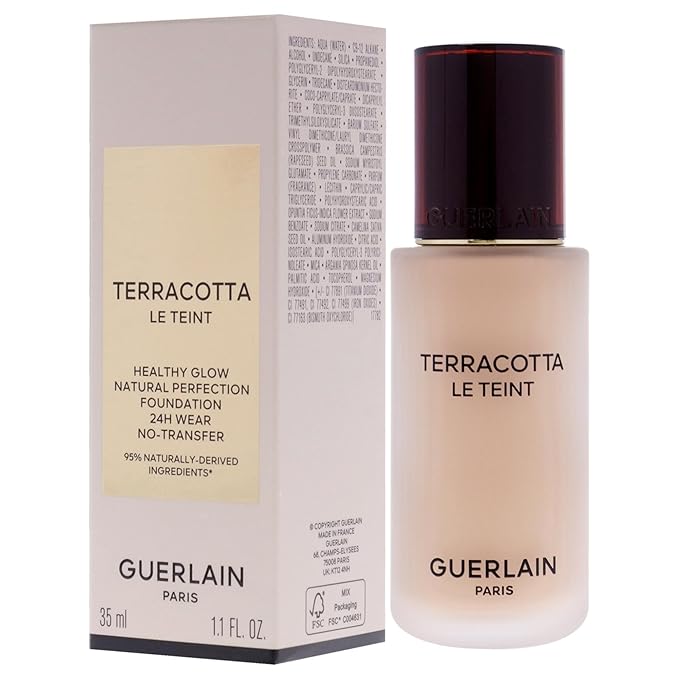 Terracotta Le Teint Foundation - 2N Neutral by Guerlain for Women - 1 oz Foundation
