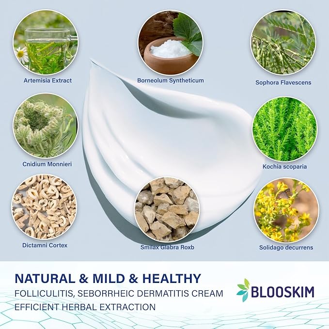 Seborrheic Dermatitis Face Cream – Face, Scalp & Body Moisturizing Treatment for Flaky, Itchy Skin – Daily Lotion for Psoriasis and Dermatitis Relief - Men and Women - 3.4 Fl Oz