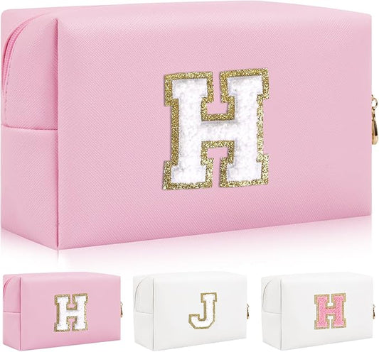 Personalized initial letter patch makeup