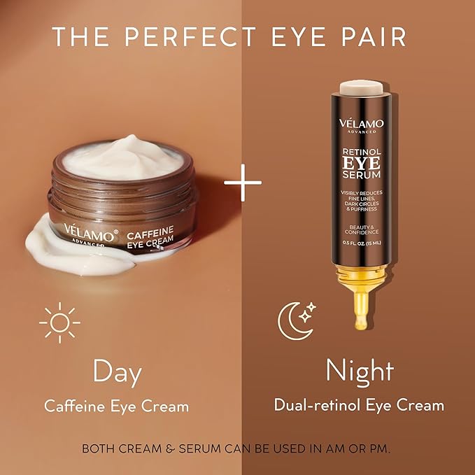 Velamo advanced caffeine eye cream: