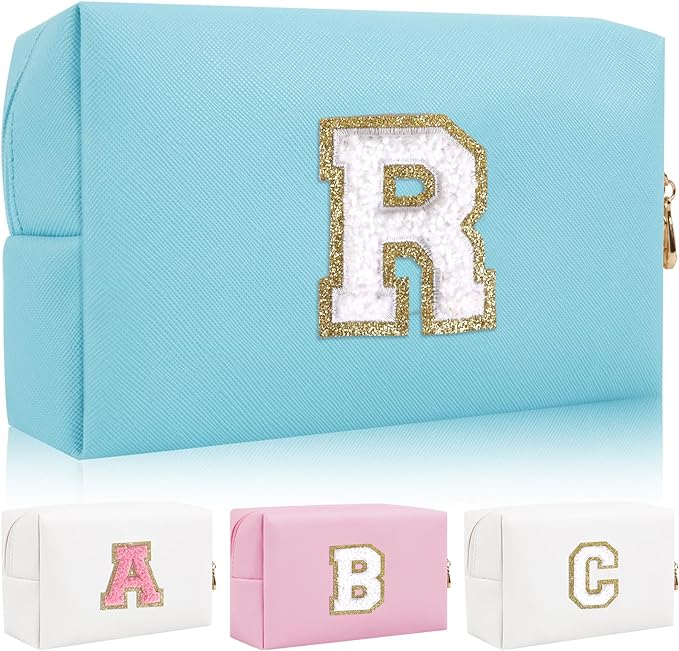 Personalized initial letter patch makeup