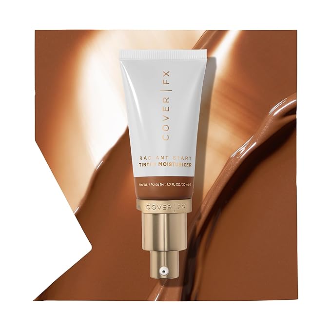 Cover FX Radiant Start Tinted Moisturizer Luminous Finish peach undertones