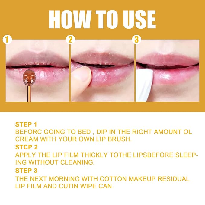 4 Pcs Lip Mask Reduces Lip Lip.