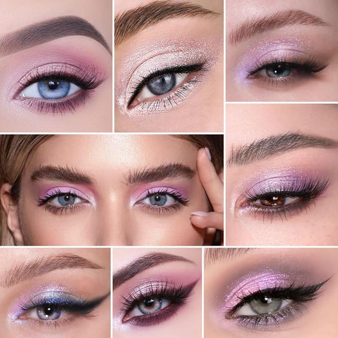 16Colors Pink Nude Taupe Basics Matte Eyeshadow Palette,Muted Pink Eye Shadow Makeup Travel Makeup Palette all in one Long Lasting Waterproof Ultra-Blendable,Great for Travel Gift Kit