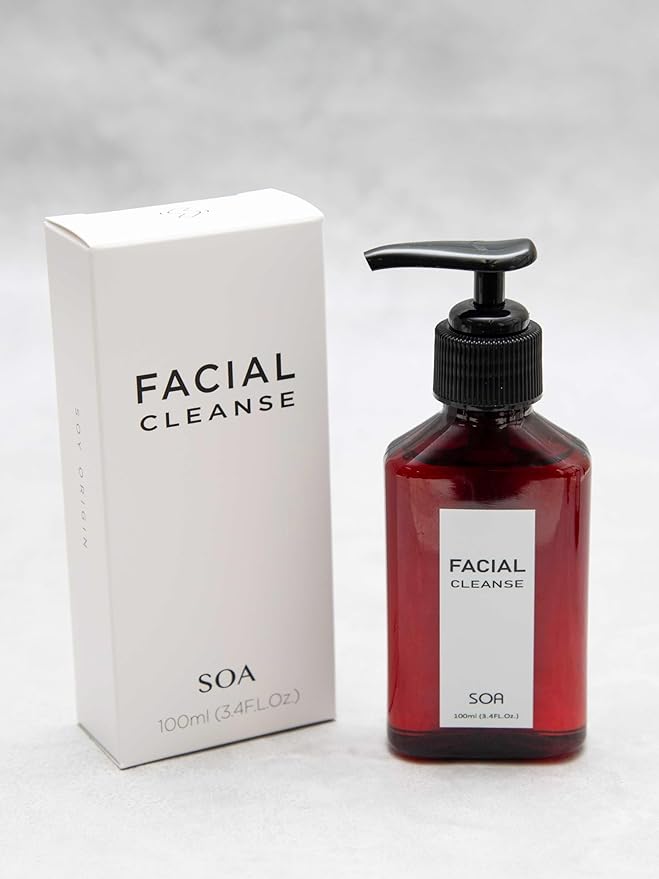 Facial Cleanse, Foaming Face Wash, Exfoliating and Hydrating Deep Skin Cleanser for Sensitive Skin