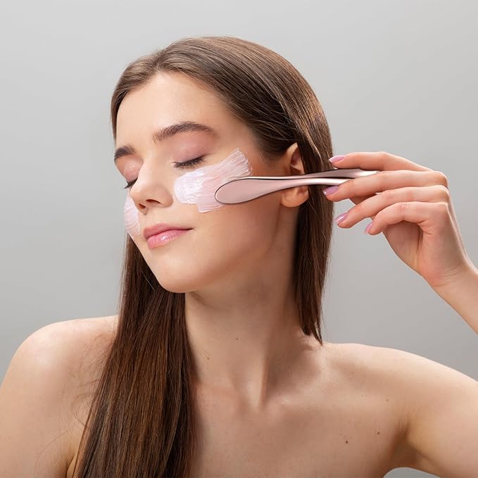 6 Pcs Metal Eye Cream Applicator Eye Roller Tool Eye Cream Applicator Stick Facial for Reducing Puffiness Wrinkle