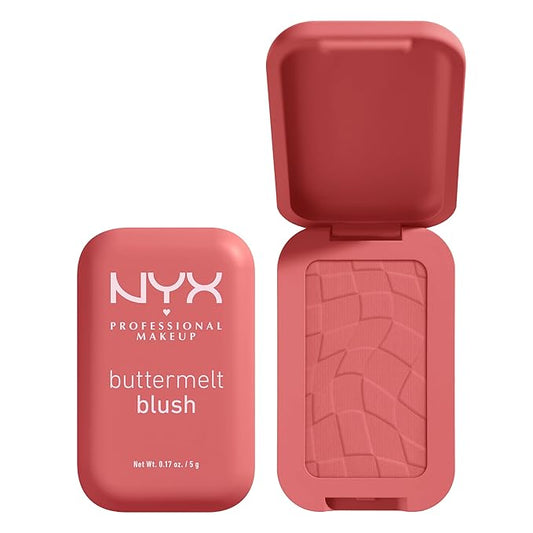 NYX PROFESSIONAL MAKEUP Buttermelt Powder Blush, Fade and Feeling Butta