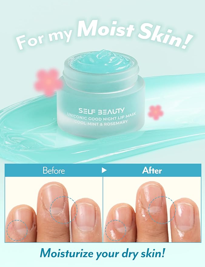 SelfBeauty Lip Mask - Cool Mint 0.51fl.oz