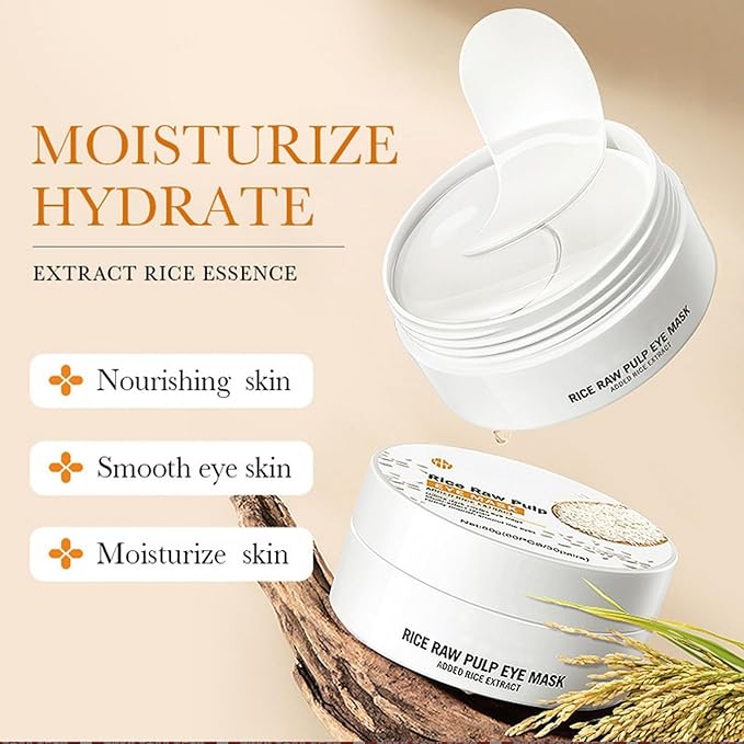 Under Eye Patches for Dark Circles, Puffiness and Eye Bags, Eye Mask,Wrinkle Treatment Anti-Aging Rejuvenating Moisturizing Skin Care 60PCS Collagen Eye Gel Pads Anti-Wrinkle Eye Patches