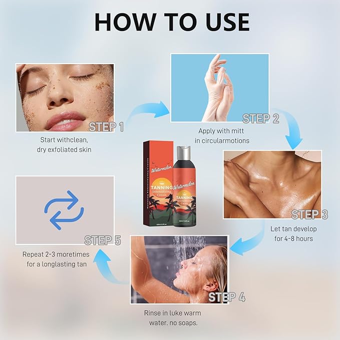 Tanning Lotion Self Tanner, Sunless